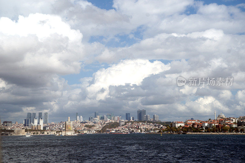 View of the center of Istanbul from ?sküdar